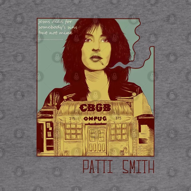 patti smith by zakibo